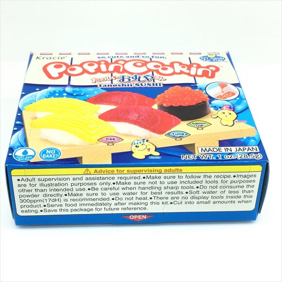 NEW LOT OF 2 KRACIE POPIN' COOKIN' TANOSHII SUSHI DIY KID'S JAPANESE CANDY KITS - Picture 5 of 7